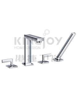 (KJ806R000) 4-hole bath mixer deck-mounted