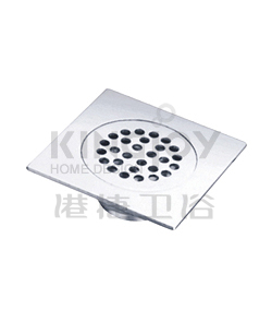 (KJ9001302) Brass floor drain