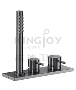 (KJ867R003) Deck mounted bath/shower mixer(without spout)