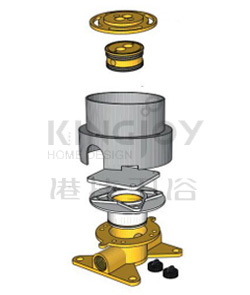 (KJ9009900) Freestanding built-in part
