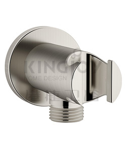 (KJ8077650 Brushed Nickel PVD) Shower holder with outlet