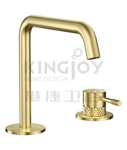 (KJ807A040) Single handle basin mixer deck-mounted