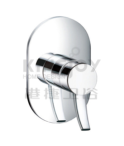 (KJ828Y000) Single lever concealed 3-way shower mixer without diverter