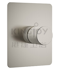 (KJ827Y000 Brushed Nickel PVD) Single lever concealed shower mixer without diverter