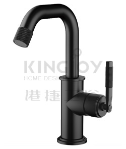 (KJ826A003 Matte Black) Single lever mono basin mixer