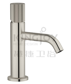 (KJ827A000 Brushed Nickel PVD) Single lever mono basin mixer