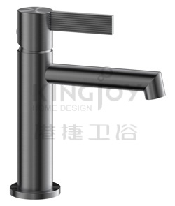 (KJ869A000 枪灰拉丝) Single lever mono basin mixer