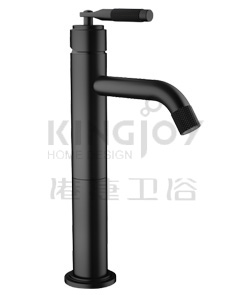 (KJ826L001 Matte Black) Single lever mono high basin mixer