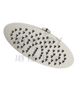 (KJ8077430 Brushed Nickel PVD) Stainless steel round rainshower(SS)