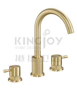 (KJ807T038) Two-handle basin mixer deck-mounted