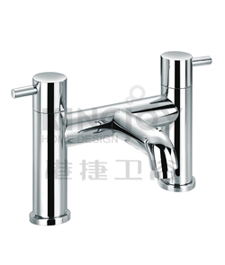 (KJ807N000) Two-handle deck bath mixer