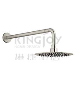 (KJ8227712 Brushed Nickel PVD) Wall shower arm with rainshower