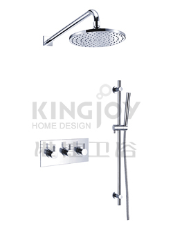 (KJ8078450) Wall thermostatic concealed shower mixer