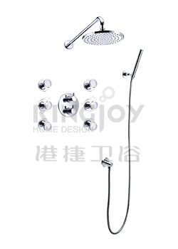 (KJ8078310) Wall thermostatic shower mixer