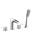 4-hole bath/shower mixer