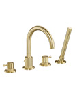 4-hole deck bath/shower mixer