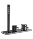 Deck mounted bath/shower mixer(without spout)