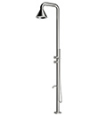 (KJ807M022-02) Outdoor Shower