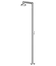 (KJ807M022-26-02) Outdoor Shower