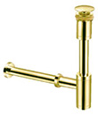 Pop up waste with siphon
