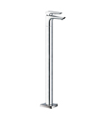 (KJ802L001) Single lever basin mixer floor-mounted