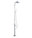 Single lever bath/shower mixer.