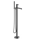 (KJ869M001 枪灰拉丝) Single lever bath/shower mixer floor-mounted