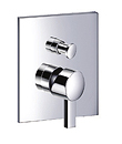 Single lever concealed 4-way bath/shower mixer with diverter