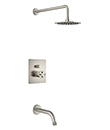Single lever concealed bath/shower mixer