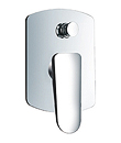 Single lever concealed bath/shower mixer with diverter