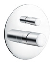 Single lever concealed bath/shower mixer with diverter