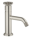 (KJ826A000 Brushed Nickel PVD) Single lever mono basin mixer