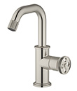 (KJ826A001 Brushed Nickel PVD) Single lever mono basin mixer