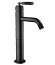 (KJ826L001 Matte Black) Single lever mono high basin mixer