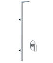 Single lever shower mixer