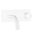Single lever wall basin mixer