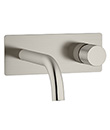 Single lever wall basin mixer
