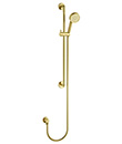 (KJ8267900 Brushed Gold-Zr) Slide rail set with handshower and flexible hose