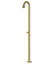 Stainless steel outdoor shower