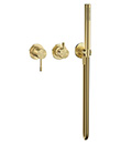 Thermostatic concealed bath/shower mixer