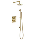 Thermostatic concealed bath/shower mixer