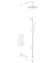 Thermostatic concealed bath/shower mixer