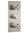 Thermostatic concealed mixer with diverter,2 inlets 1/2'',3 outlets 1/2''