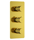 Thermostatic concealed mixer with diverter,2 inlets 1/2'',3 outlets 1/2''