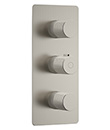 Thermostatic concealed mixer with diverter,2 inlets 1/2'',3 outlets 1/2''