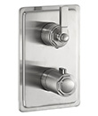 (KJ8614100) Thermostatic concealed mixer with volume control,2 inlets 1/2'',1 outlet 1/2''