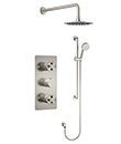 Thermostatic concealed shower mixer
