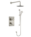 Thermostatic concealed shower mixer