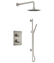 (KJ8278440 Brushed Nickel PVD) Thermostatic concealed shower mixer