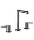 (KJ869T000 枪灰拉丝) Two-handle basin mixer deck-mounted